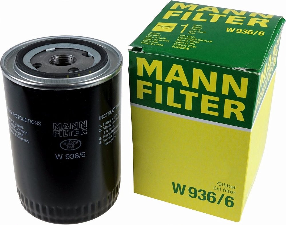 MANN W936 6 Filtro de Óleo Lubrificante Showlub