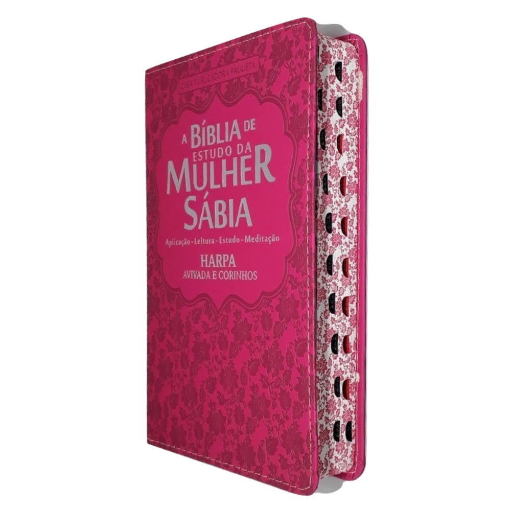 A B Blia De Estudo Da Mulher S Bia Letra Grande Dalia Pink Harpa