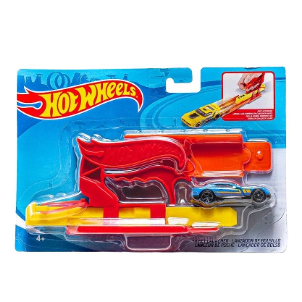 Hot Wheels Carrinho Lan Ador De Bolso Mattel Lojas Fran A