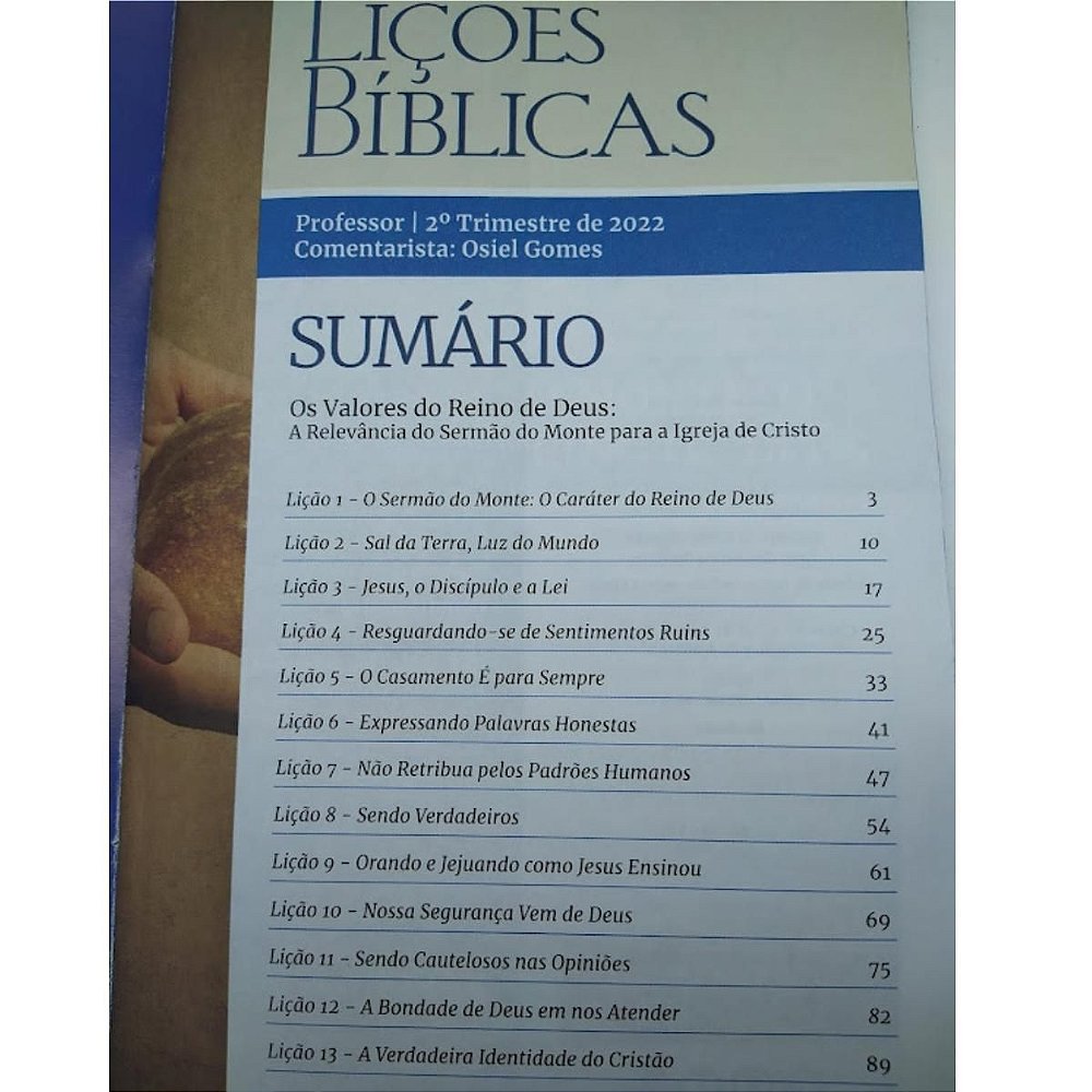 Revista Li Es B Blicas Trimestre Adulto Aluno Cpad