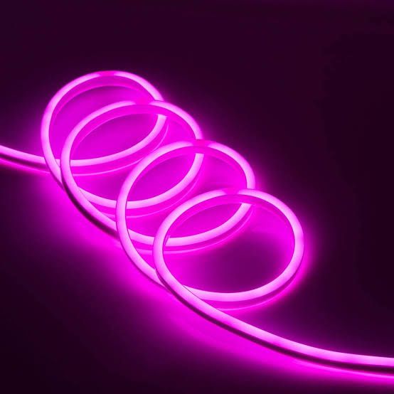 Mangueira Fita LED Neon Flex Rosa 127V Metro Planet Iluminação