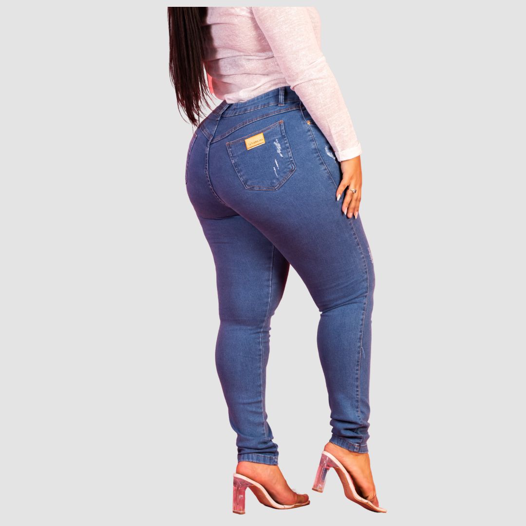 CALÇA PUÍDO PLUS SIZE O jeans que veste você