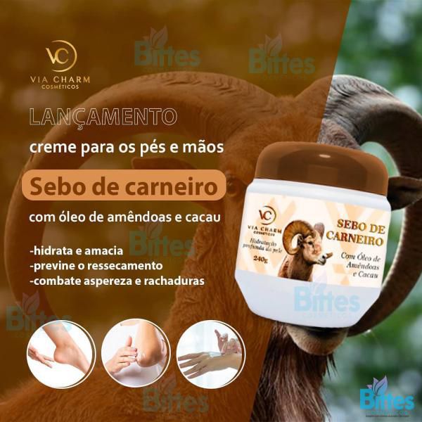 Comprar Creme Sebo De Carneiro Via Charm Cosm Ticos Corporal Atacado