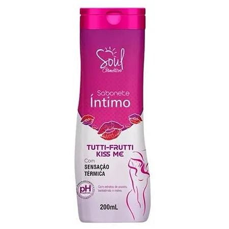 Sabonete Intimo Tutti Frutti Soul Ml Distribuidora Dos Cosmeticos