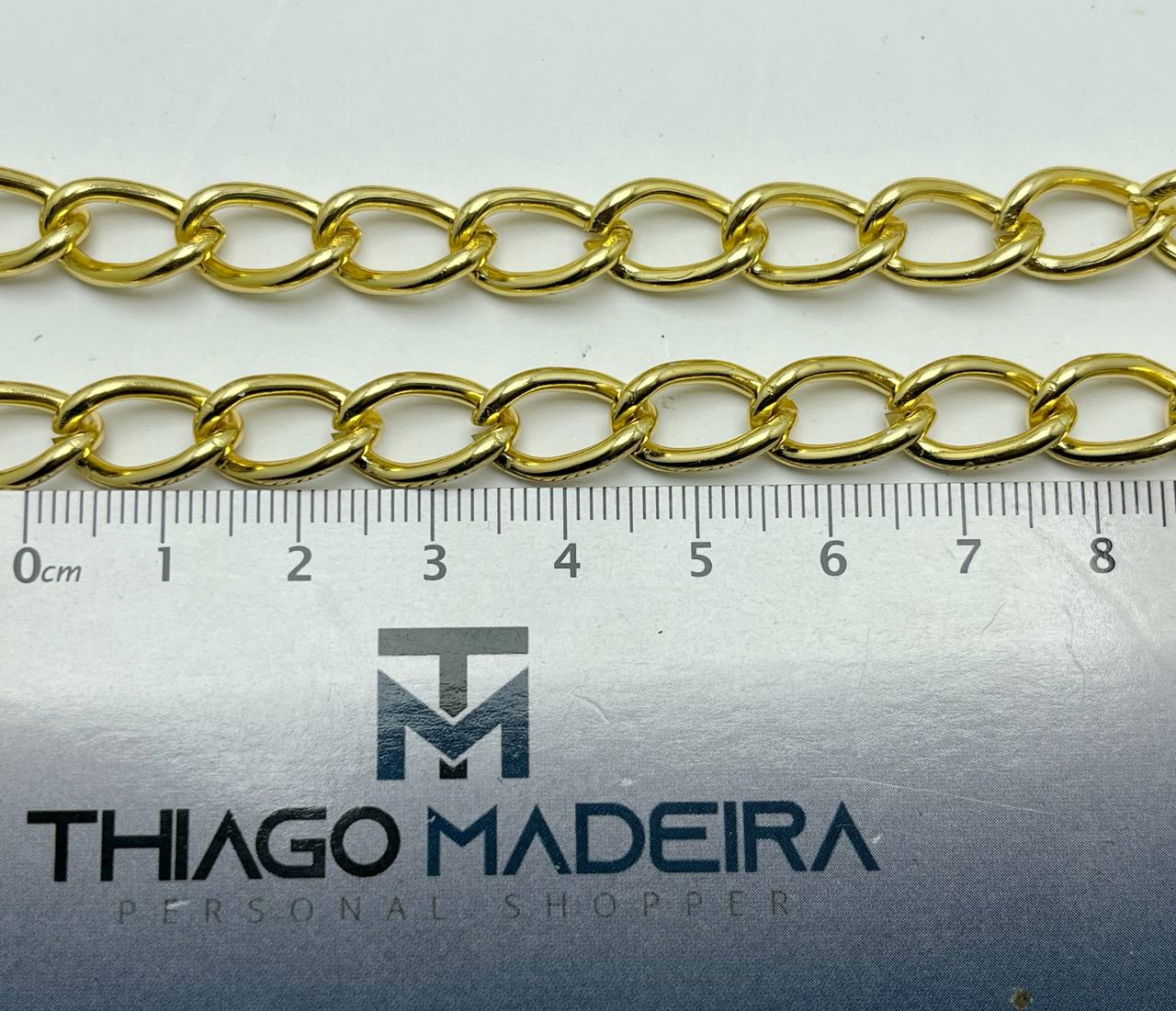 Corrente Elo Longo 2mm Banho Alumínio ouro corrente balão arame 2mm