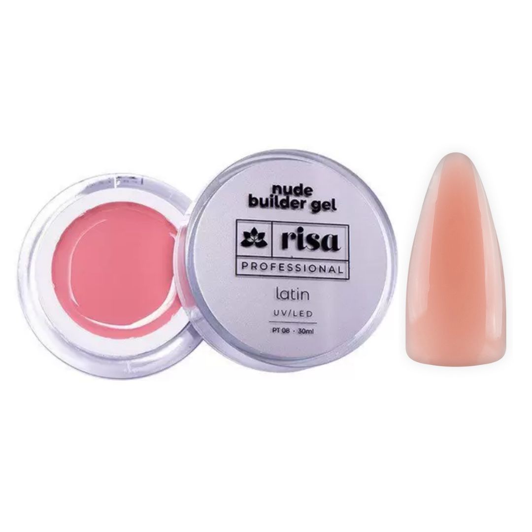 Builder Gel Nude Hard Ml Risa Luxx Make Up