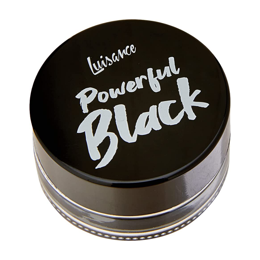 Delineador Em Gel Powerful Black Luisance Luxx Make Up