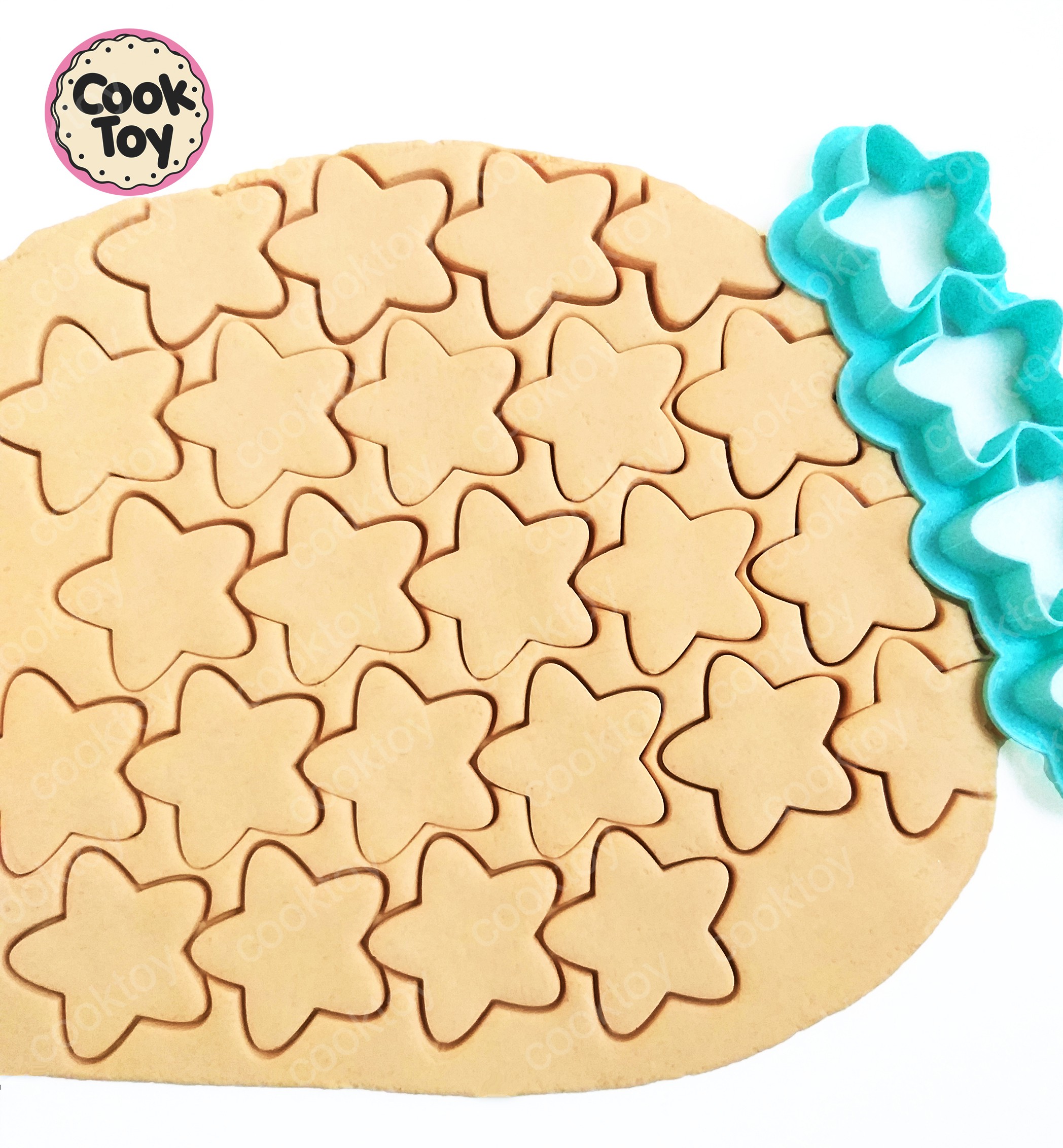 Régua Mini Estrela Cortador de Biscoito de 4 cm COOKTOY