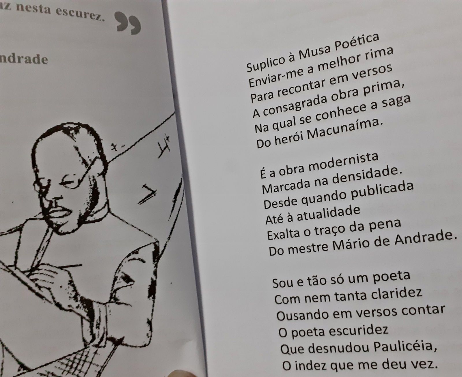 Macuna Ma O Her I Sem Nenhum Car Ter Em Cordel Mario De Andrade