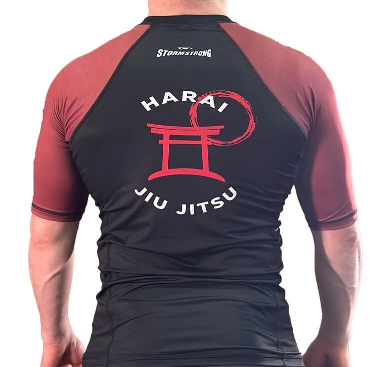 Rash Guard Harai Jiu Jitsu Competition Marrom Harai Site Oficial