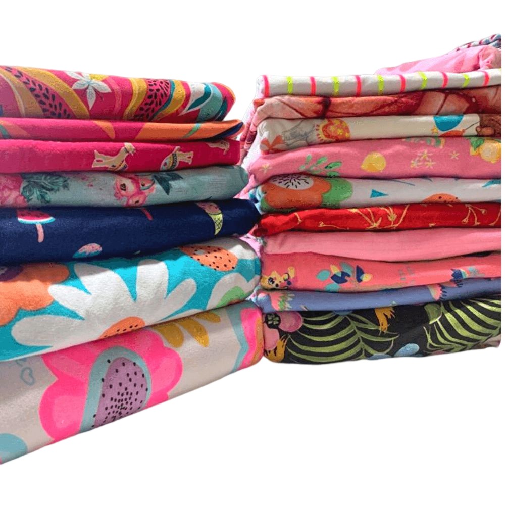 Retalho De Cotton Estampado Kg Zoe Malhas Zoe Malhas E Retalhos