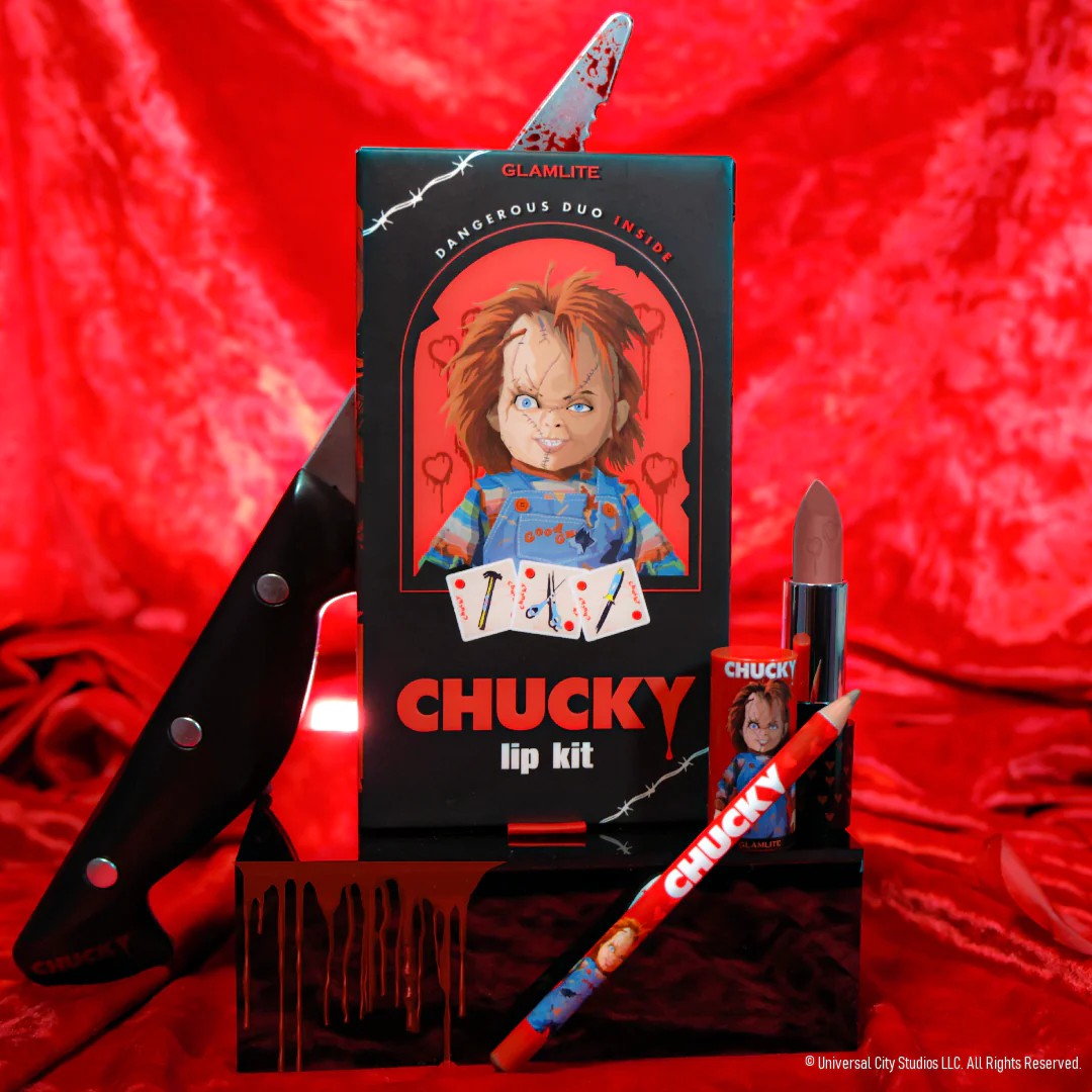 Kit De Batom Glamlite Chucky X Glamlite Chucky Lip Kit Imports Mdm