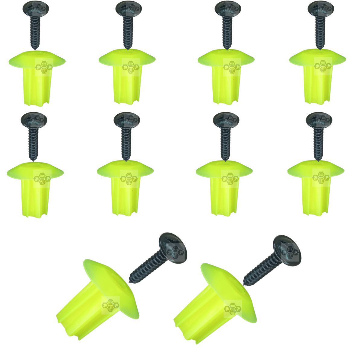 20 Pcs Bucha Parafuso Forro Porta Ford Ka 1997 2013 Clickpresilhas