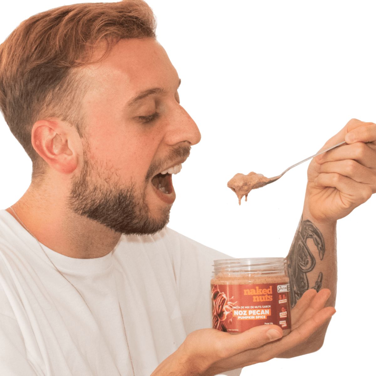 Pasta de Mix de Nuts Noz Pecan Zero Açúcar Naked Nuts 300g Meu Mercado Fit