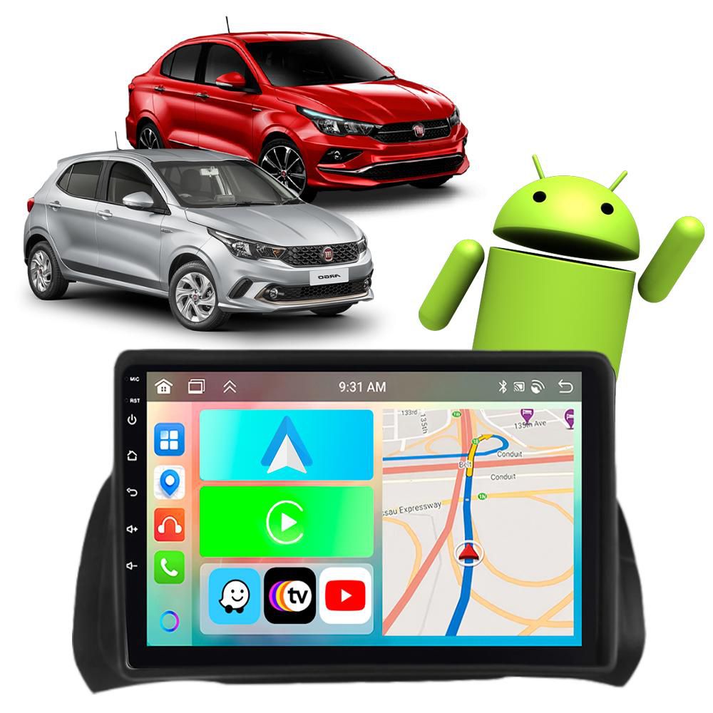 Kit Multim Dia Fiat Argo Cronos Android Auto Carplay