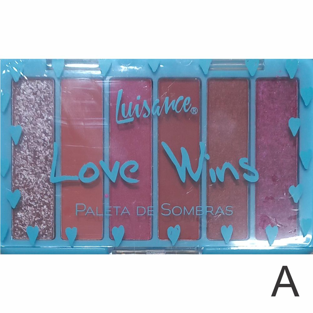 Paleta De Sombra Cores Love Wins L Luisance Belezar