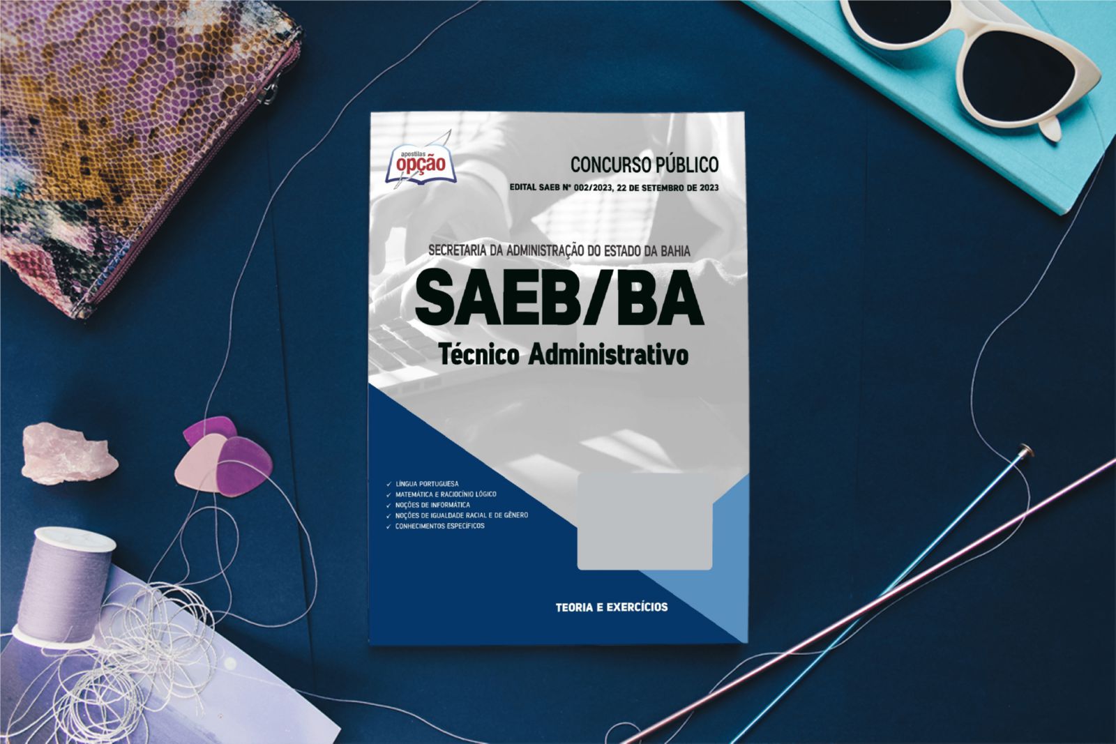 Apostila SAEB BA 2023 Técnico Administrativo Administrativo