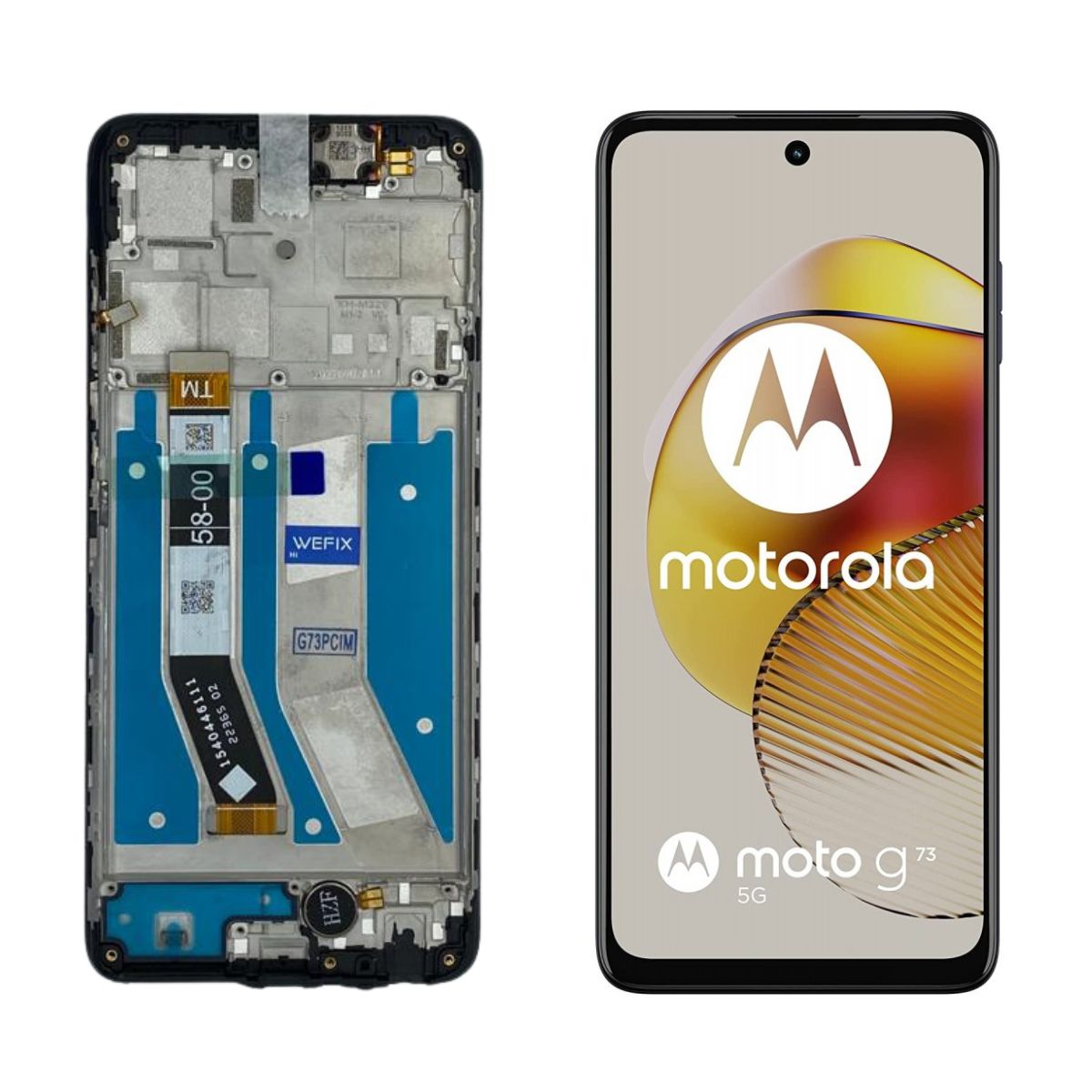 FRONTAL MOTO G73 ARO WEFIX JF DISTRIBUIDORA