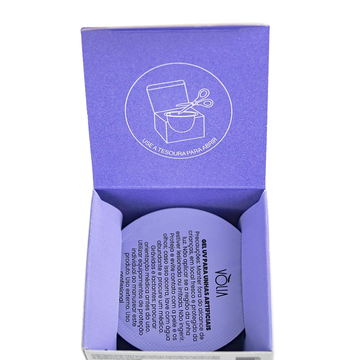 Refil Blister Gel LED UV Classic Nude 24g Pote ECO Vòlia Arte