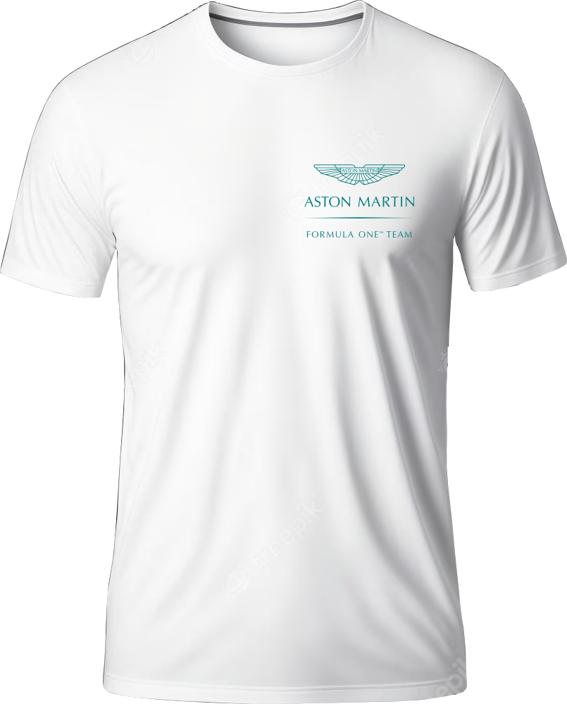 Camiseta Aston Martin Preta ExtremeDesigns