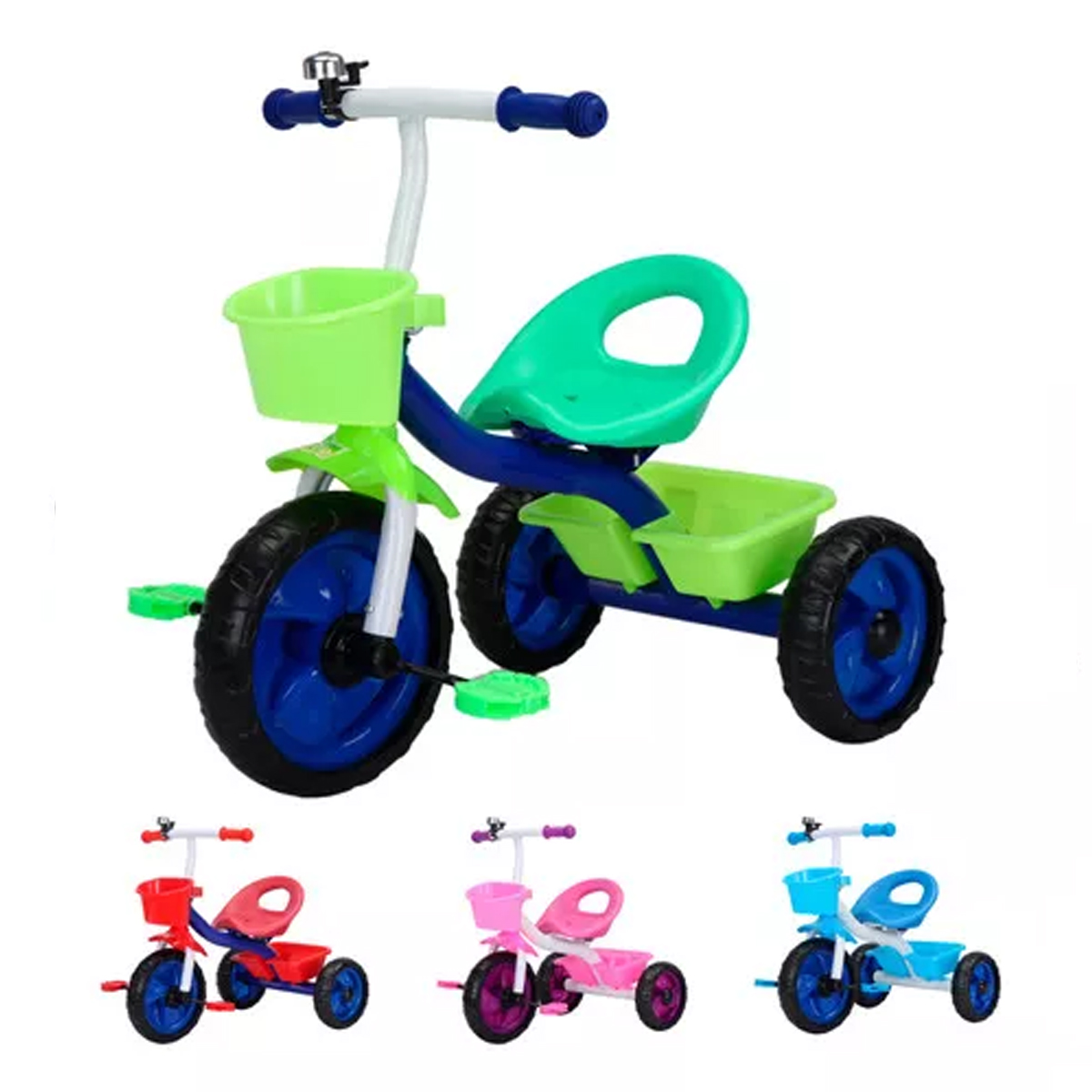 Triciclo Infantil 3 Rodas Pedal Passeio Motoca Velotrol Jony Palufe