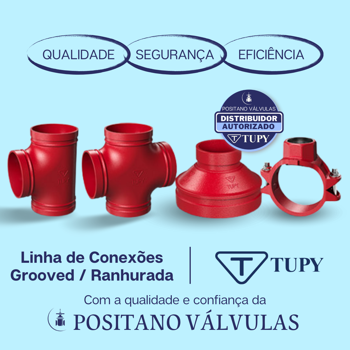 Flange Ranhurado Grooved Tupy A Os Positano Equipamentos De