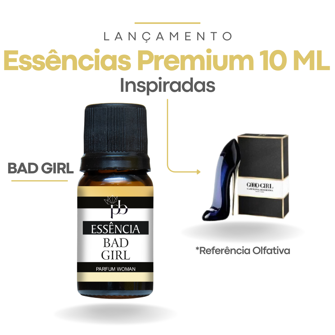 ESSÊNCIA PREMIUM VIDRO 10 ML INSPIRAÇÕES PERFUMES IMPORTADOS