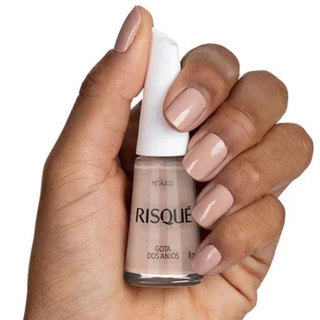 Esmalte Risqu Nude Met Lico Gota Dos Anjos Ml Shopmodelo