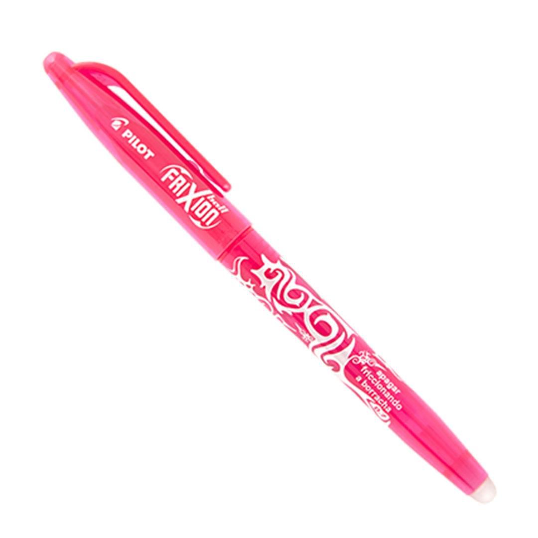 Caneta Escreve Apaga Frixion Ball Pilot Rosa Montreal Distribuidora