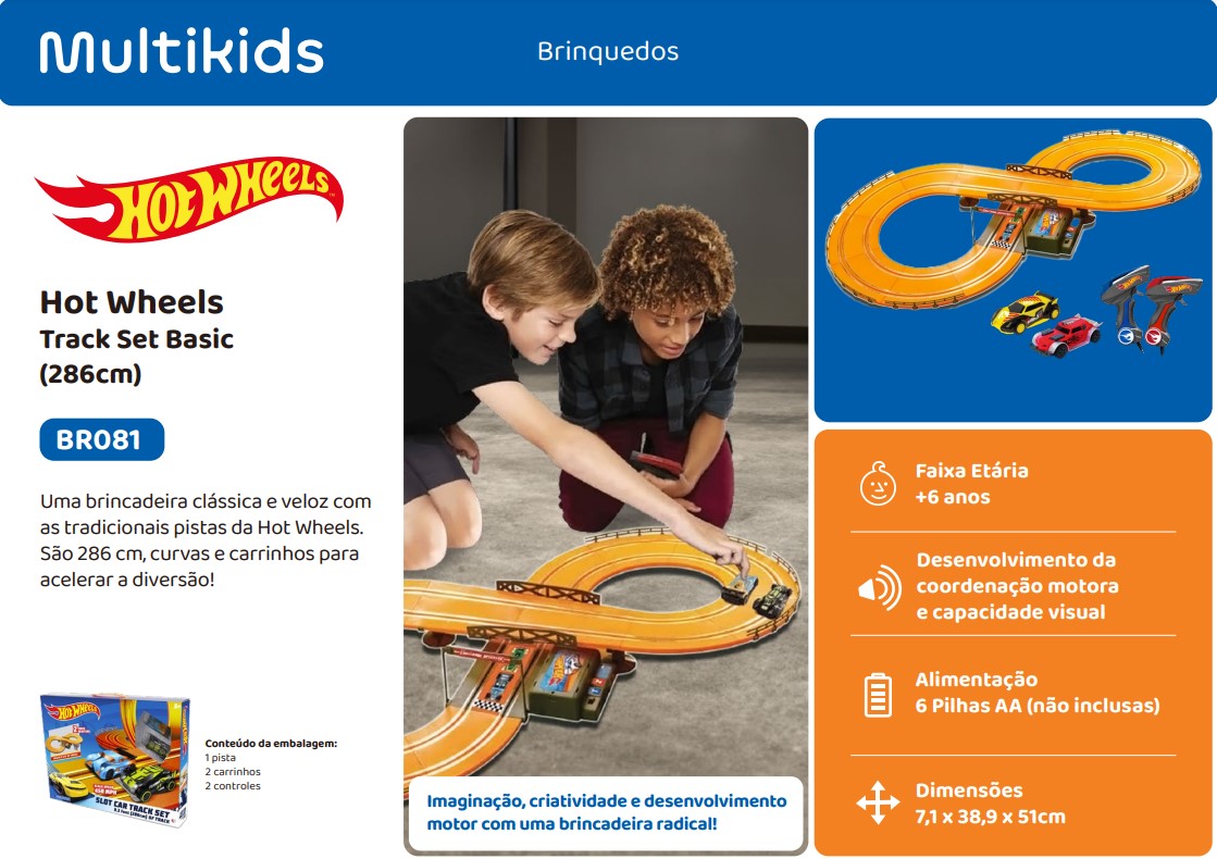 Hot Wheels Track Set Cm Basic Baruk Batuk A Sua Loja De Brinquedos Educativos Infantis
