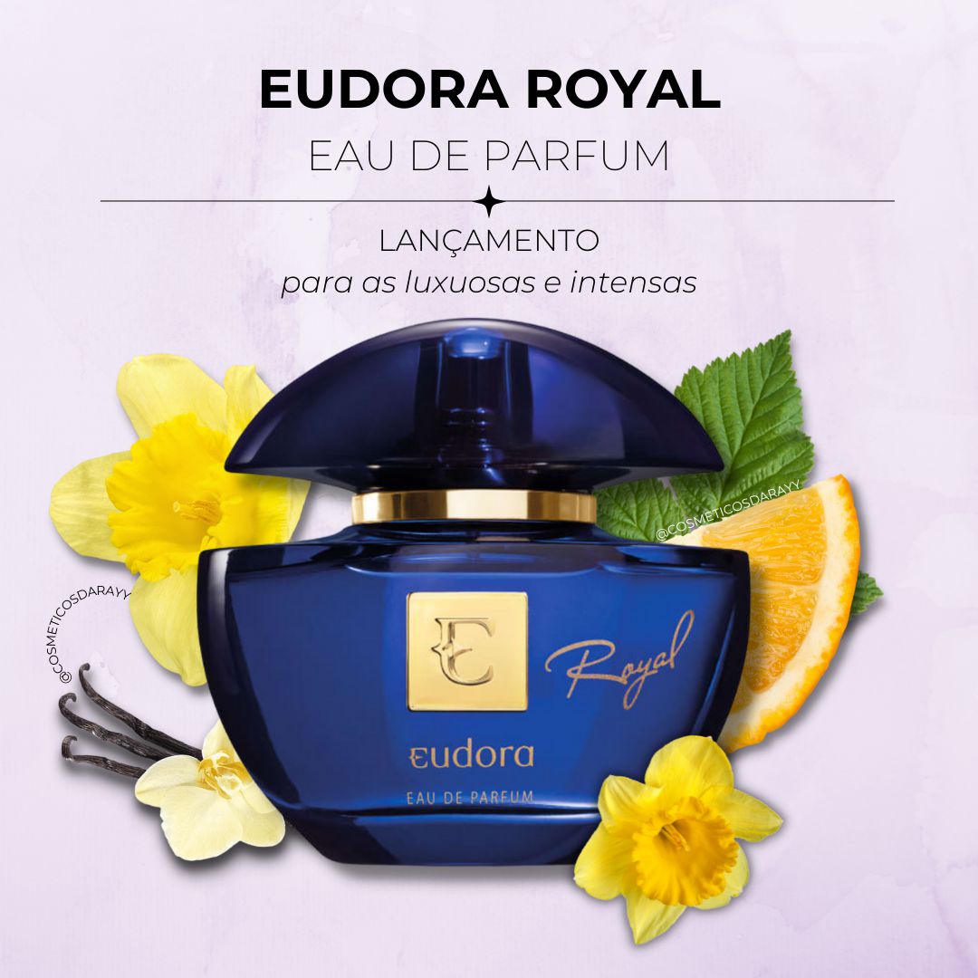 Eudora Royal Eau De Parfum Ml Cosmeticos Da Ray