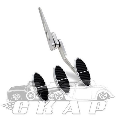 Pedal Oval Freio Embreagem Billet ORIGINAL HOT ROD l PEÇA DE CARROS ANTIGOS
