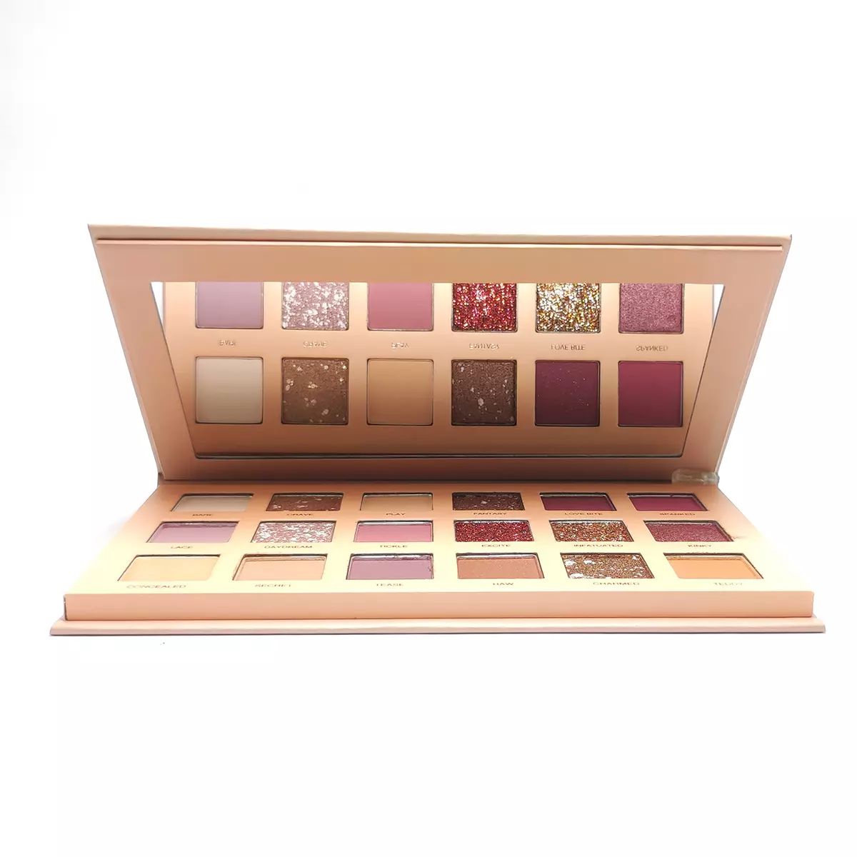 Paleta De Sombras New Nude Febella Cores Mona Maquiagens