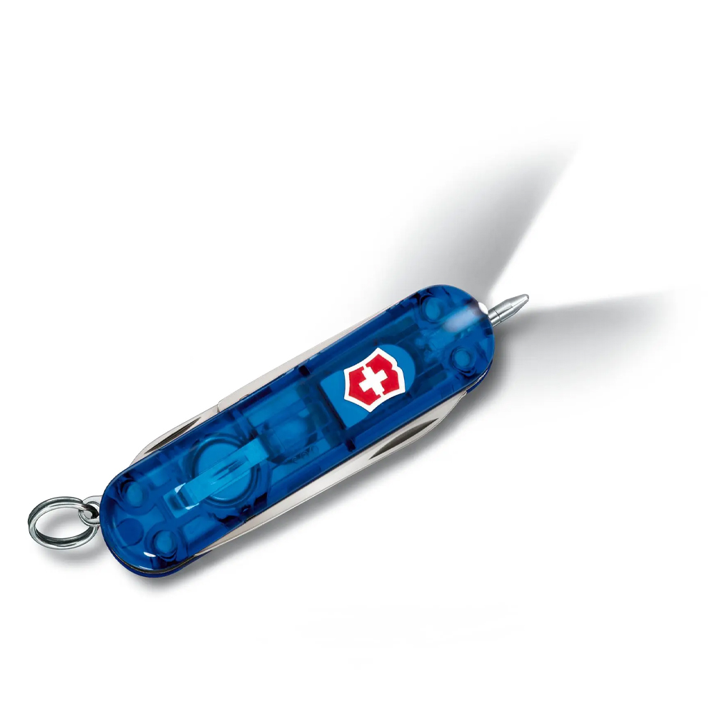 Canivete De Bolso Pequeno Victorinox Signature Lite Azul Viajante Moderno