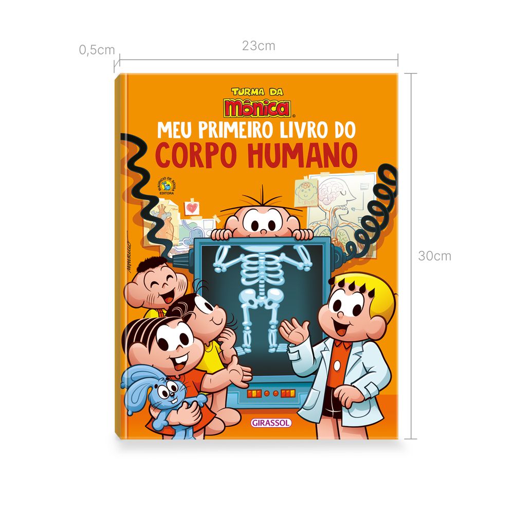 Turma Da M Nica Meu Primeiro Livro Do Corpo Humano Livraria