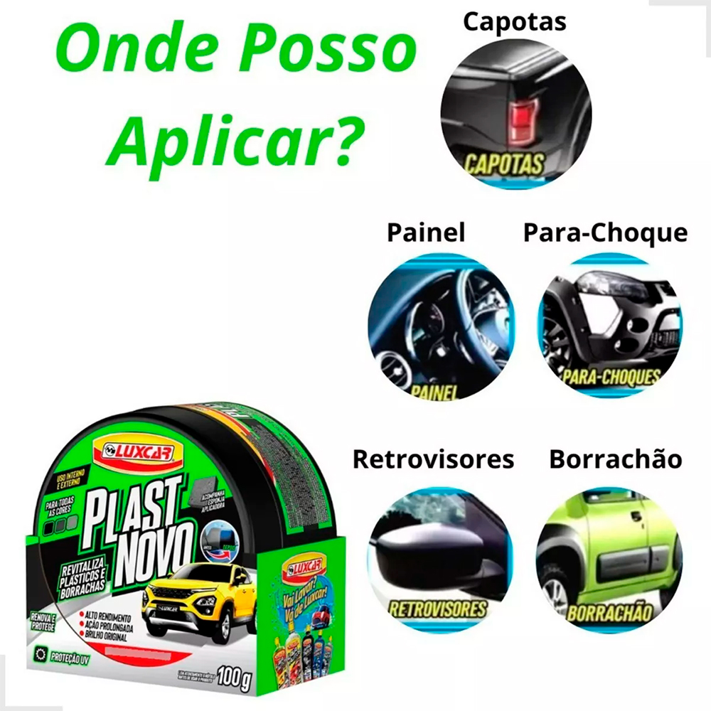 Kit Manuten O Carro Revitalizador Farol Tira Riscos Supeficiais G