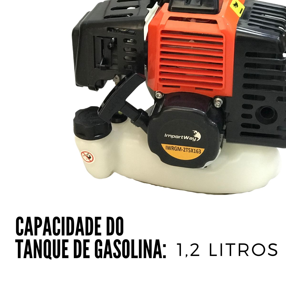 Ro Adeira Multifuncional Gasolina X Gasolina Cc Enxada Rotativa