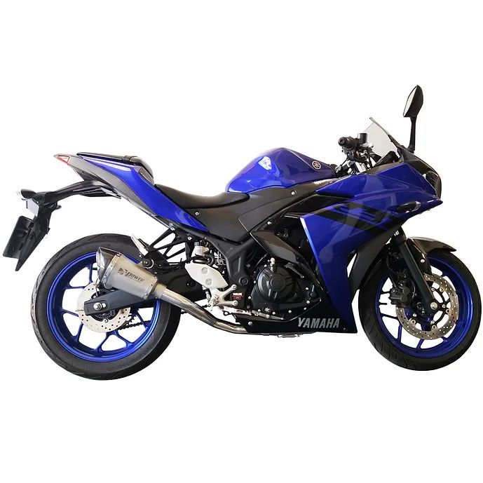 Ponteira Escapamento Esportivo Completo Yamaha Yzf R Inox Full Power