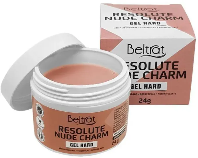 GEL RESOLUTE NUDE CHAMR BELTRAT 24G Atacadão dos esmaltes