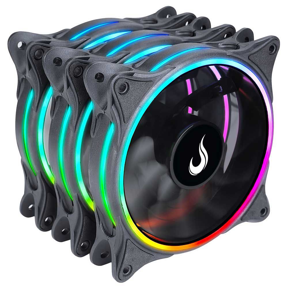 Open Box Kit 3 Fans Gamer Rise Mode Laser ARGB RM RGB 05 5V B Rise