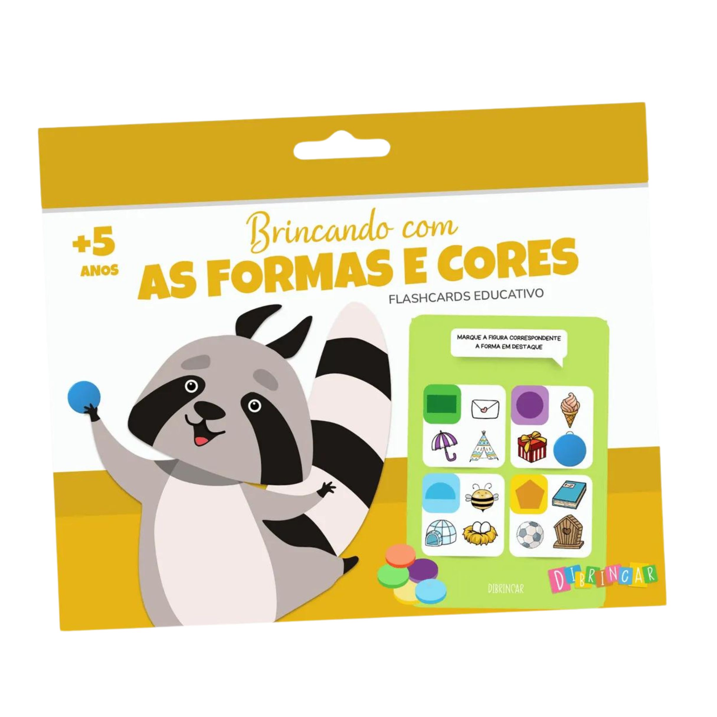 FlashCards Brincando As Formas E Cores DiBrincar Alternativa