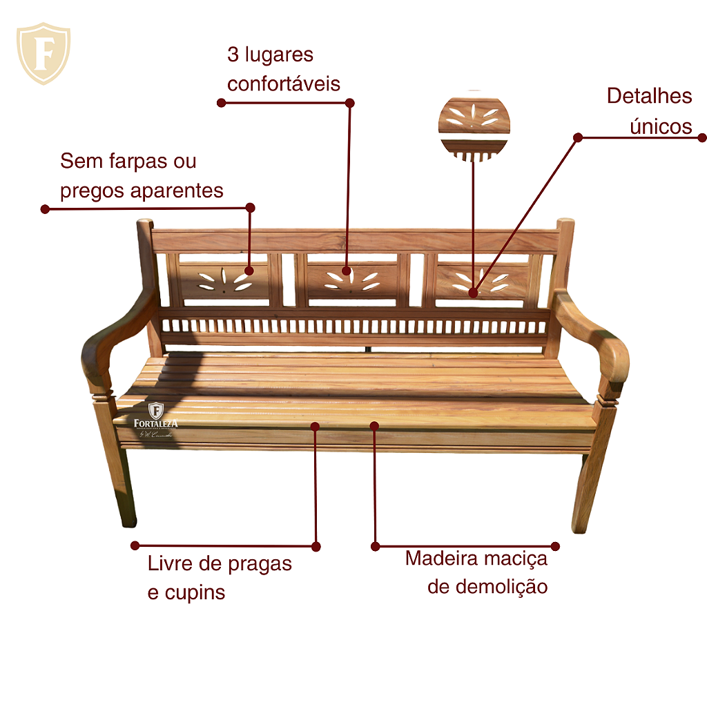 Jogo De Banco R Stico Hort Nsia Lugares Mesinha Madeira Maci