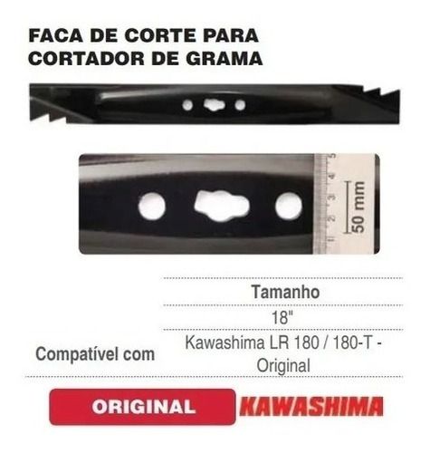 Faca L Mina P Cortador De Grama Kawashima Lr T Original Anabishop