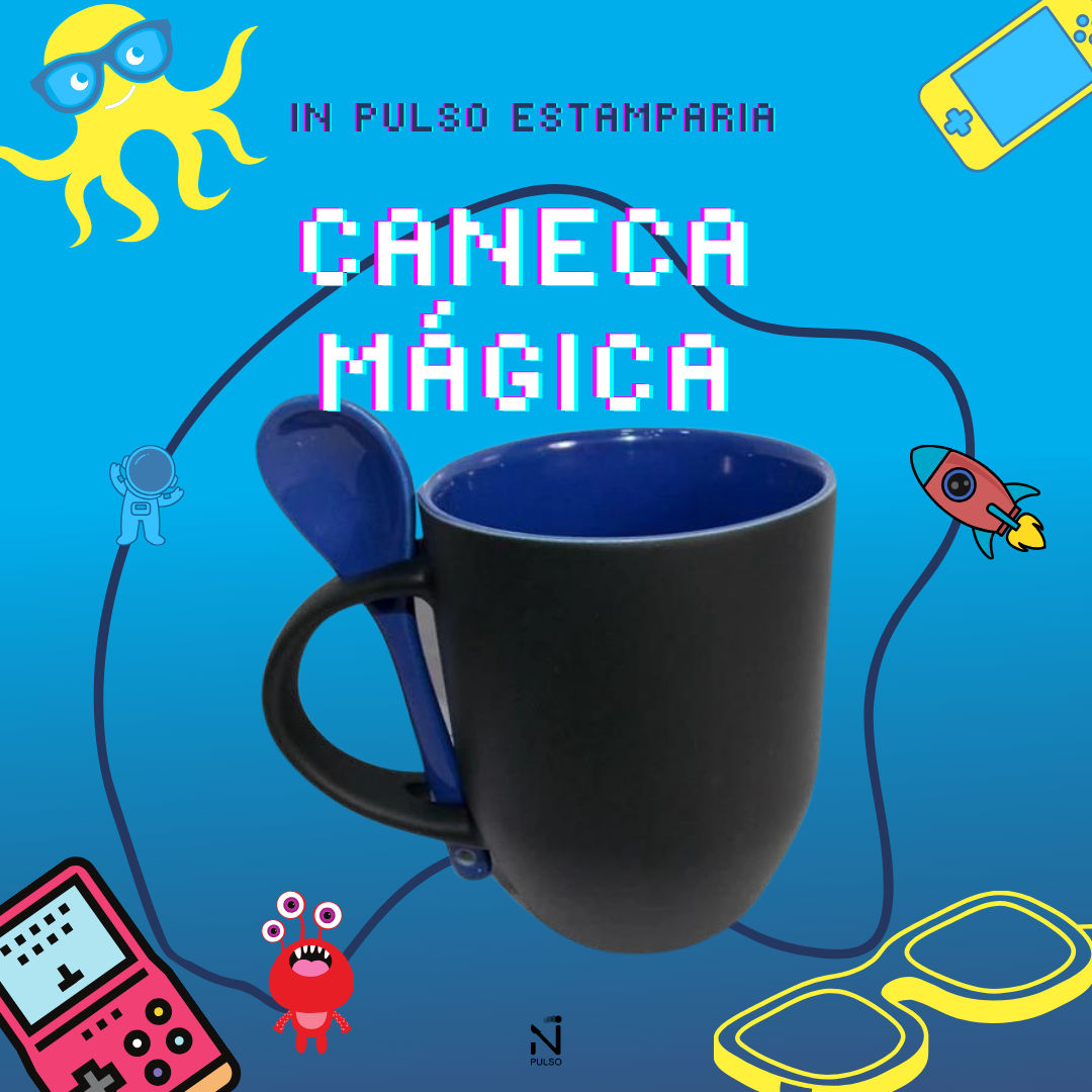 Caneca M Gica Colher In Pulso Estamparia