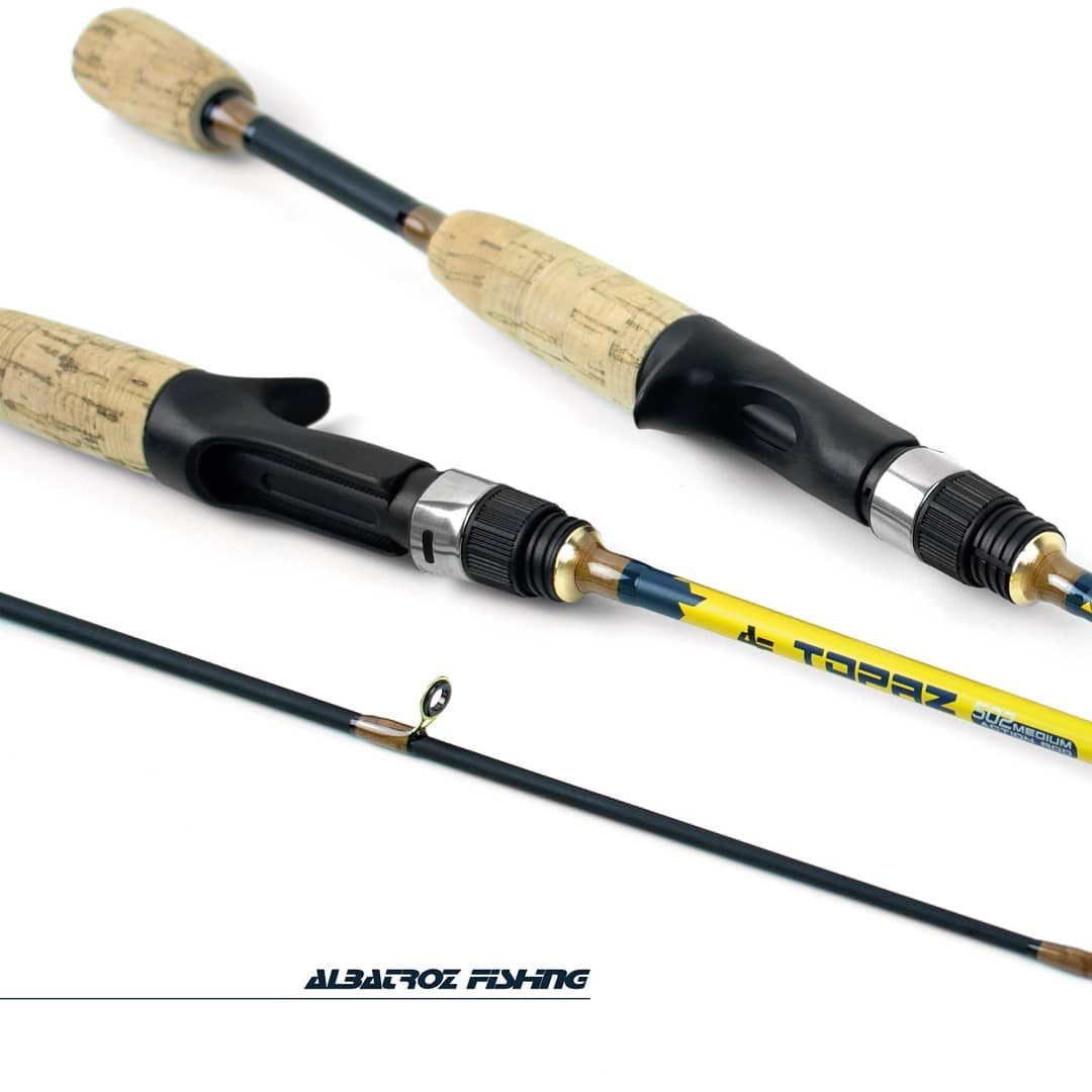 Vara Topaz Carbono Albatroz P Carretilha 12Lbs 2 Partes 1 68m 1