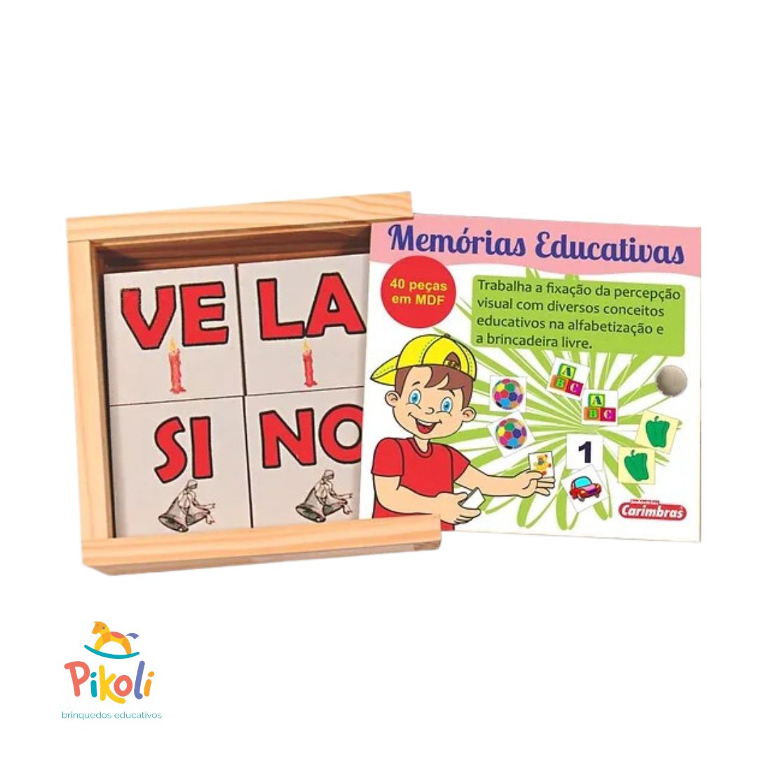 Jogo Da M Moria S Labas Carimbras Pikoli Brinquedos Educativos