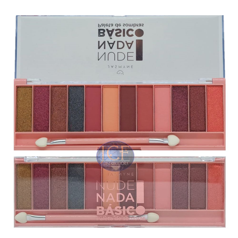 Jasmyne Paleta De Sombras Nude Nada Basico Js B Un