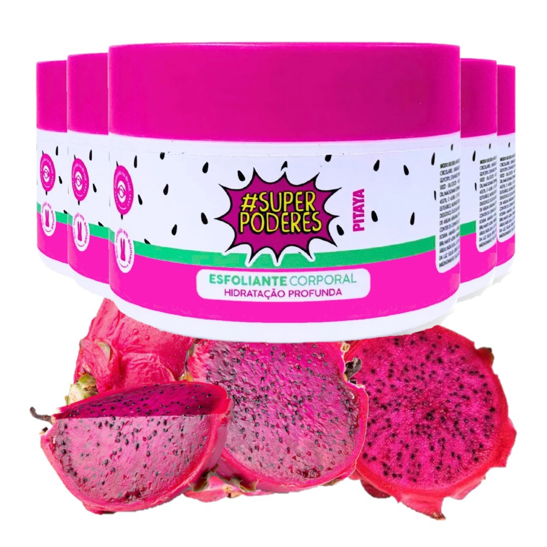 Super Poderes Esfoliante Corporal Pitaya 6 Und Distribuidora JCF