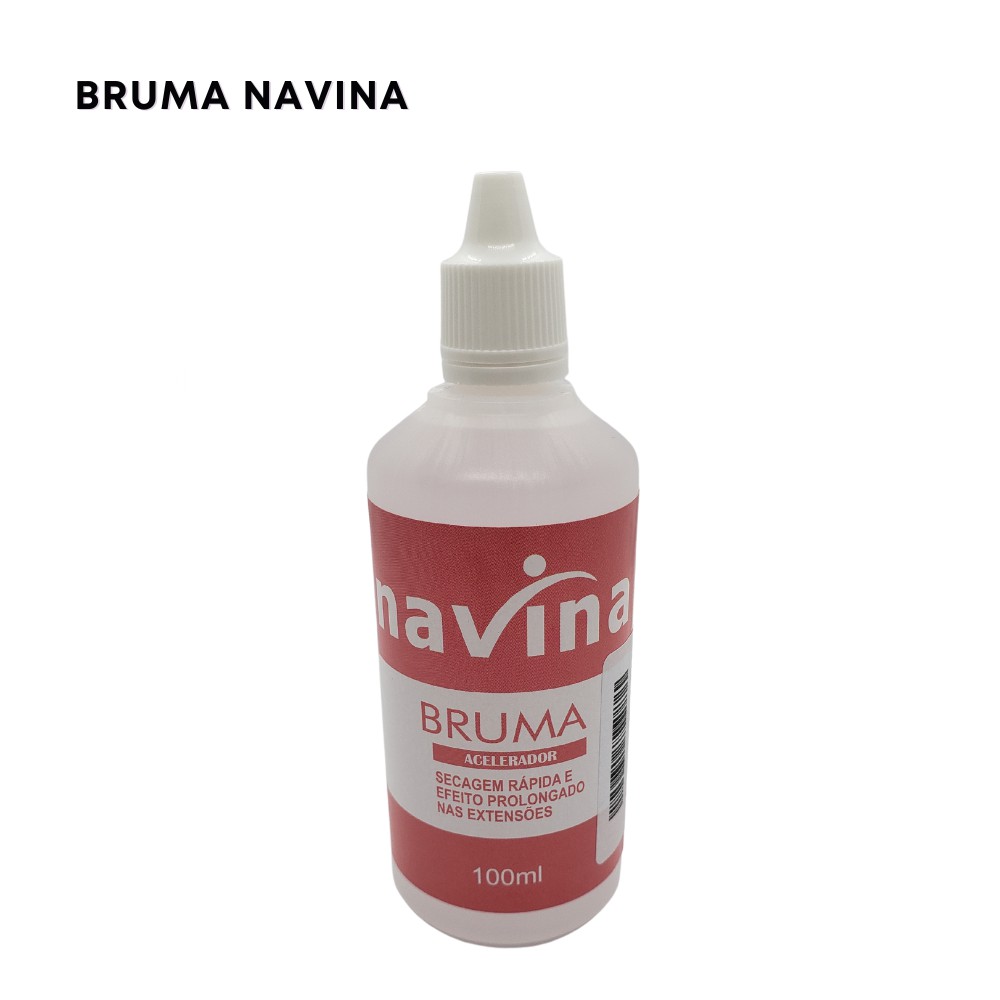 Bruma Aceleradora Para Cílios 100 ml Navina Loja Pigment Art