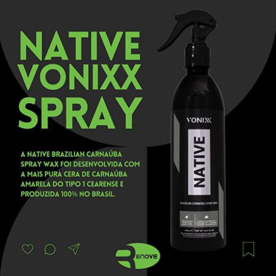 Native Spray Wax Ml Vonixx A Casa Da Est Tica Automotiva